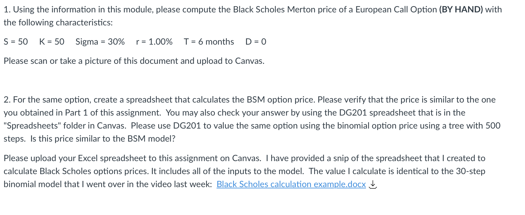 Need #2 thanks 1. Using the information in this module, please compute