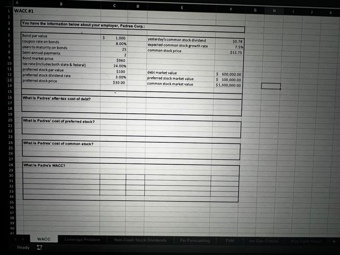 can you please show me how this problem will laid out and