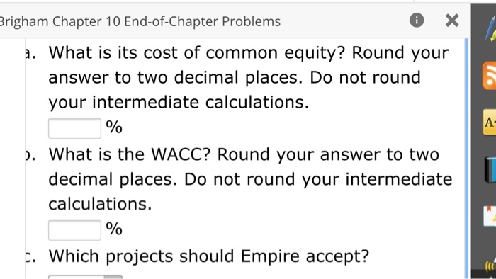 at an interest rate of rd = 9% as long as it