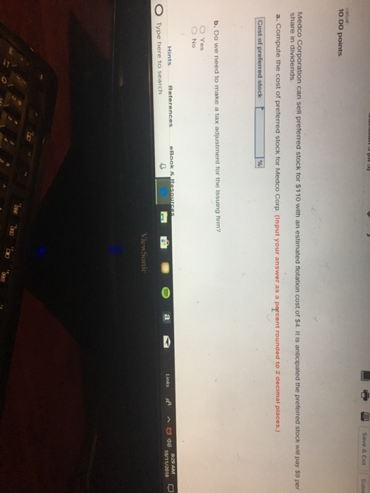 company is in a 35 percent bracket. what is its aftertax cost