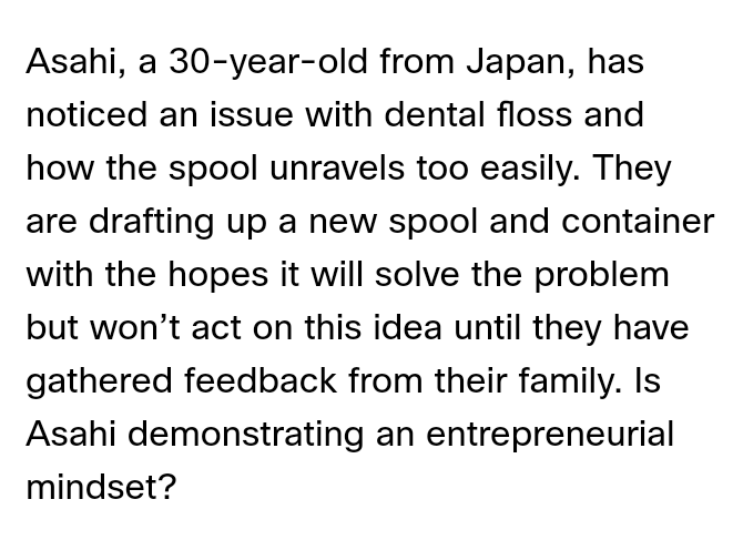  Asahi, a 30-year-old from Japan, has noticed an issue with dental