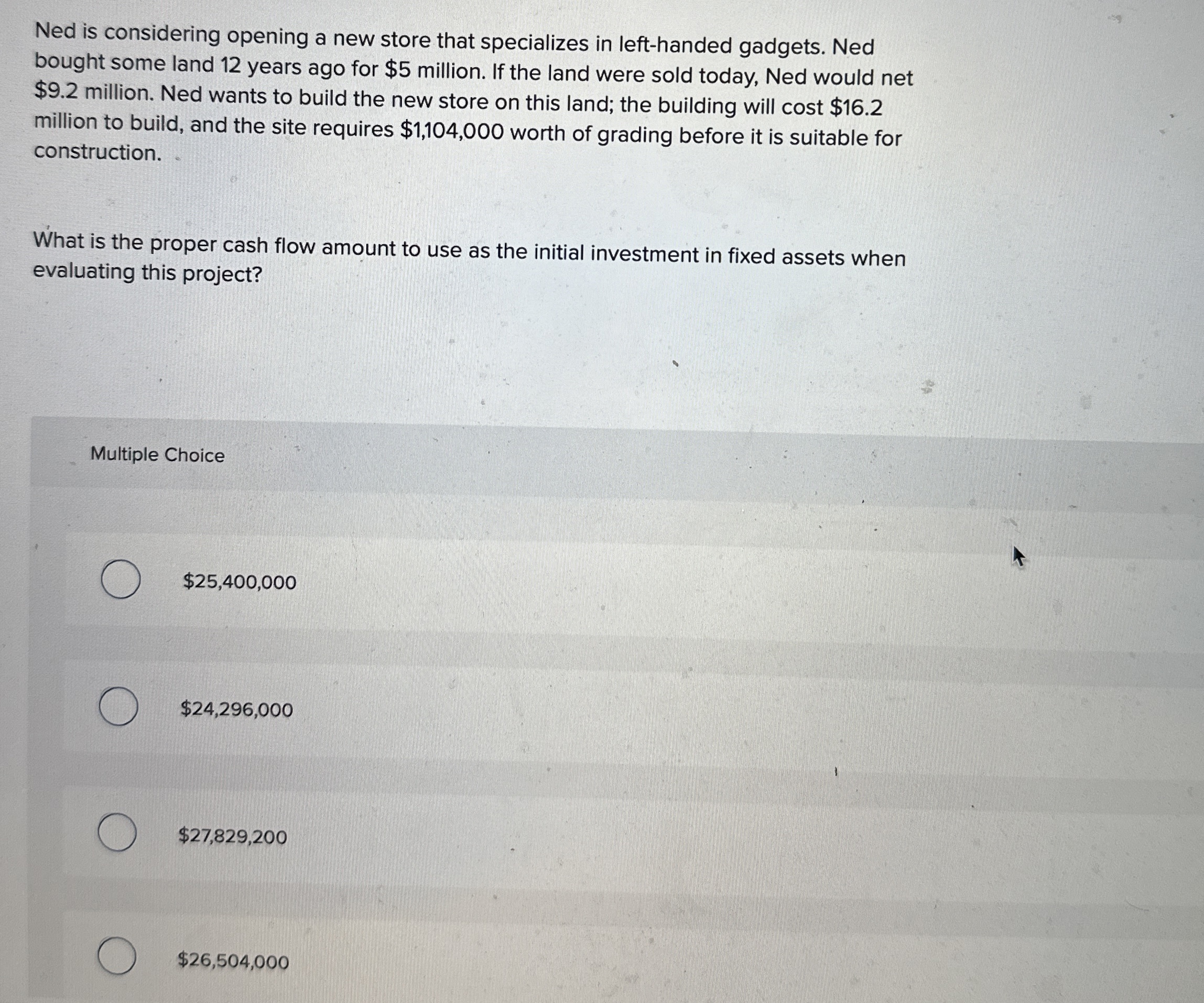  Ned is considering opening a new store that specializes in left-handed