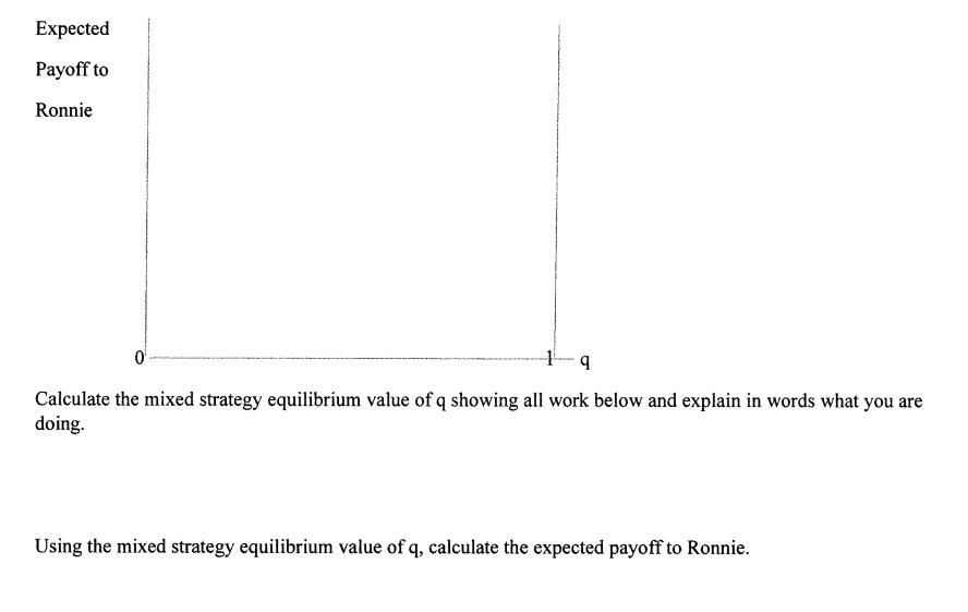 above matrix indicating all pure strategy equilibria. (b) In the diagram below,
