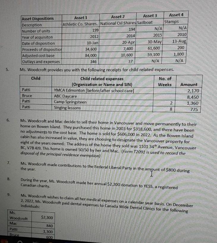 Software Assignment - Fall 2022 Ms. Kate Woodcroft (SIN 527-000-061) was born