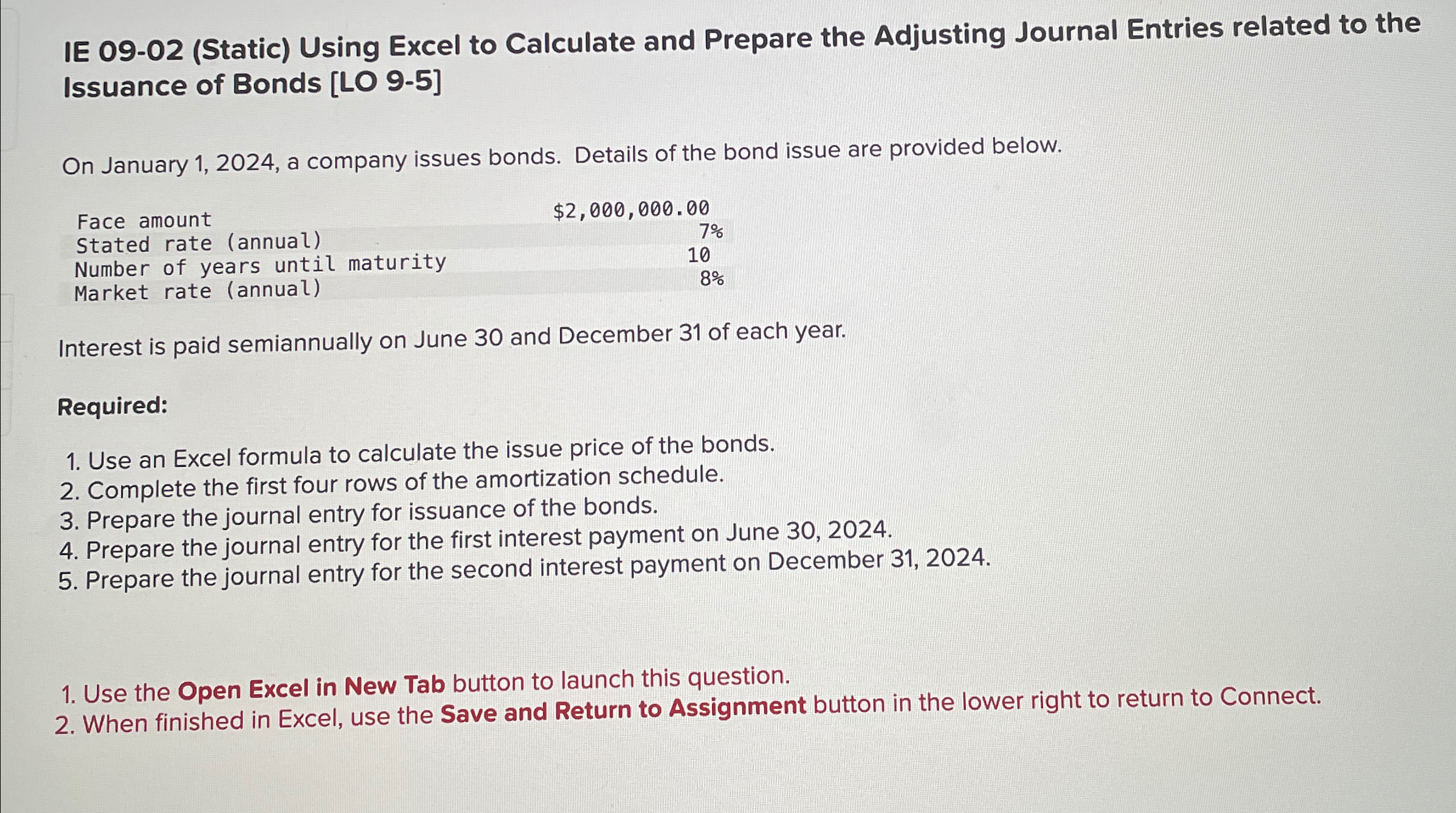  IE 09-02(Static) Using Excel to Calculate and Prepare the Adjusting Journal