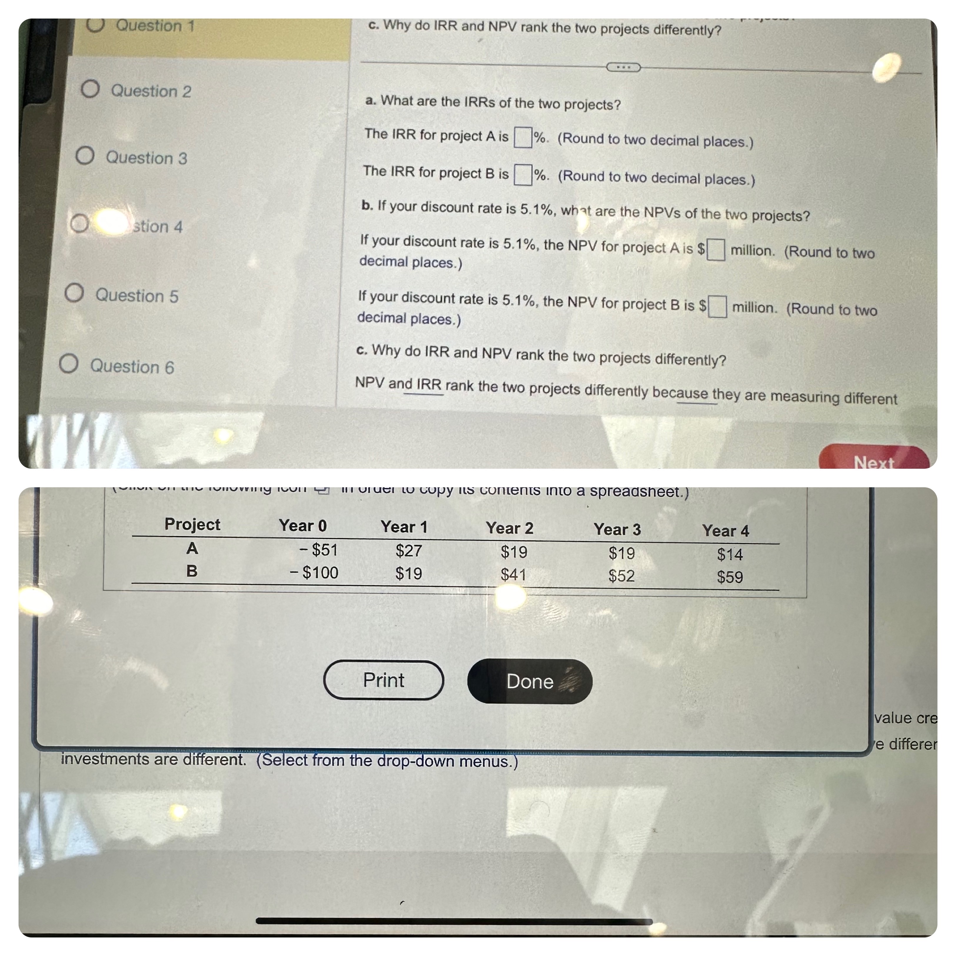  Question 1 Question 2 Question 3 stion 4 Question 5 Question