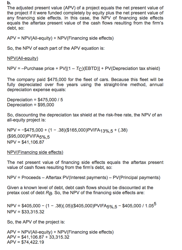 THOSE FORMULAS/PROCESSES Zoso is a rental car company that is trying to