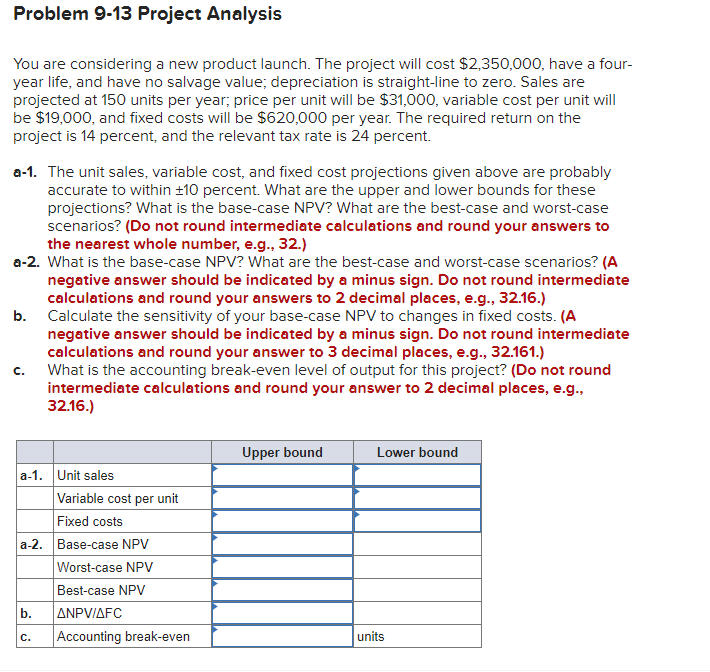  You are considering a new product launch. The project will cost