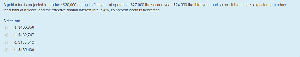 be set aside each year to replace a piece of equipment that