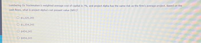 method The net present value (WPV) rule is considered one of the