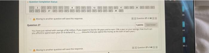 !!WILL UPVOTEplease use 4 decimal places Question Completion Status 27 d. Moving