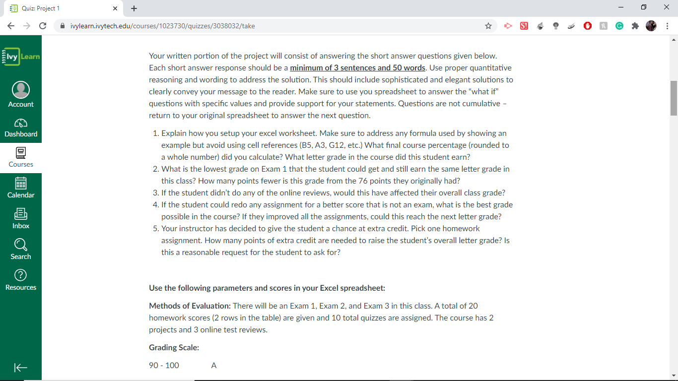 > Project 1 102020-202020 Fall 2020 Project 1 A+ Questions Account Home