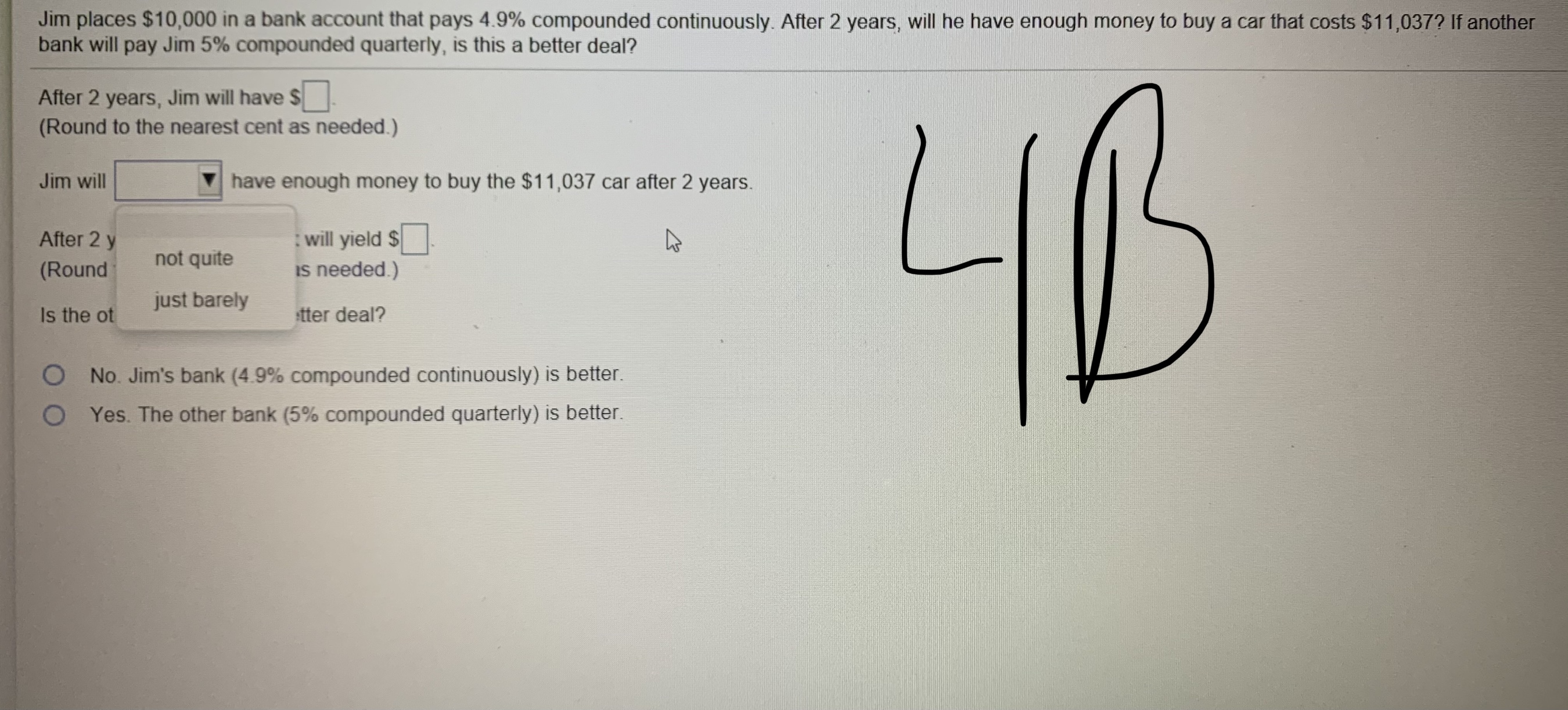 a point on the graph of a one-to-one function f, which of