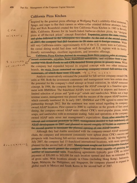 study. Unfortunately, I was not able to attach the case study as