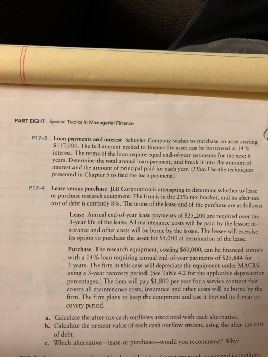  Want to know how to do P17-3. Use TMV solver and