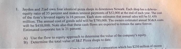 please solve ( do not use AI software, thanks) 1. Jayden and