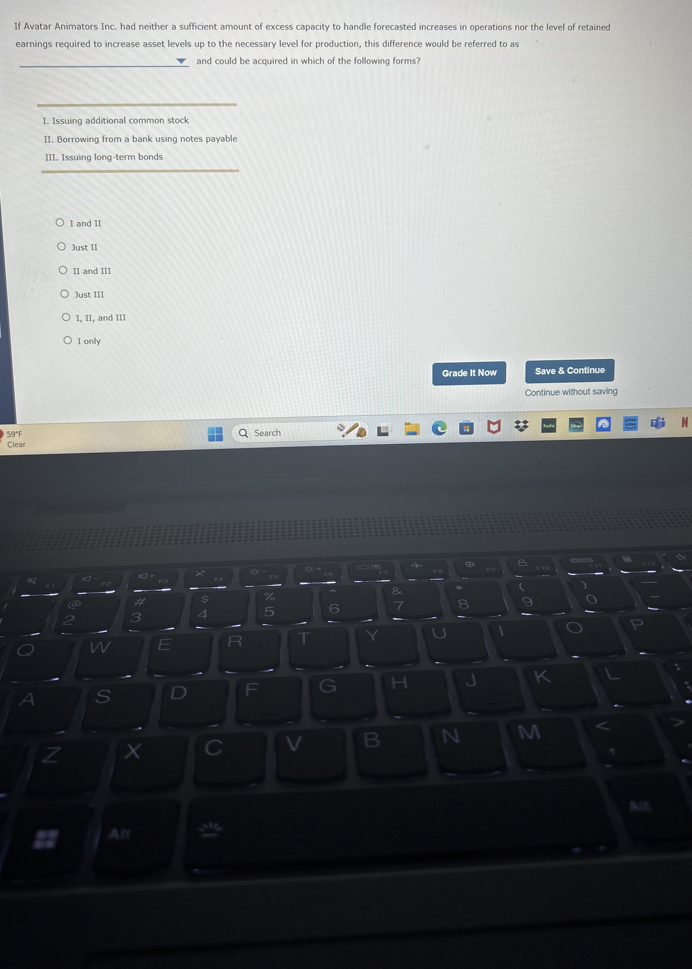  Projected financial statements and basic analysis You are the most creative