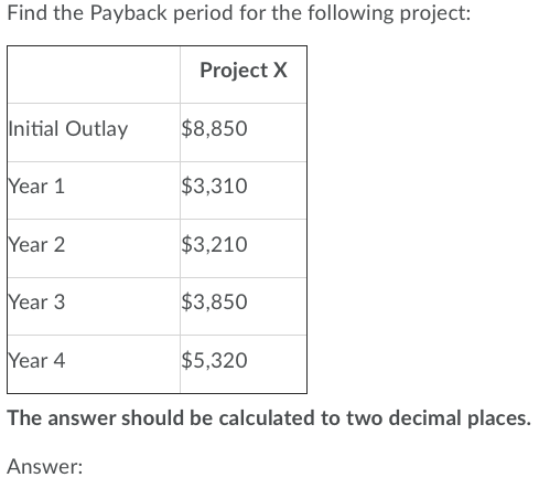 Answer should be 2.61 but I do not understand how to get