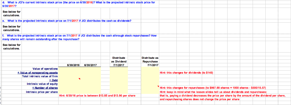 to shareholders. Shown below are the most recent year's financial statements and