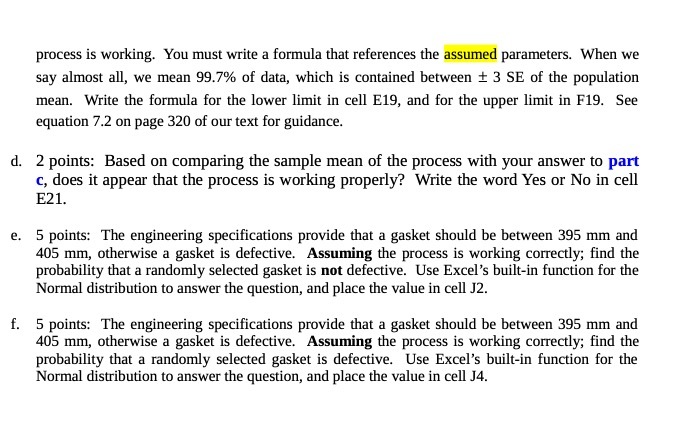  process is working You must write a formula that references the