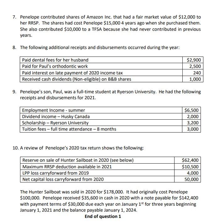 Paul, aged 20. Her husband is a successful lawyer with an annual