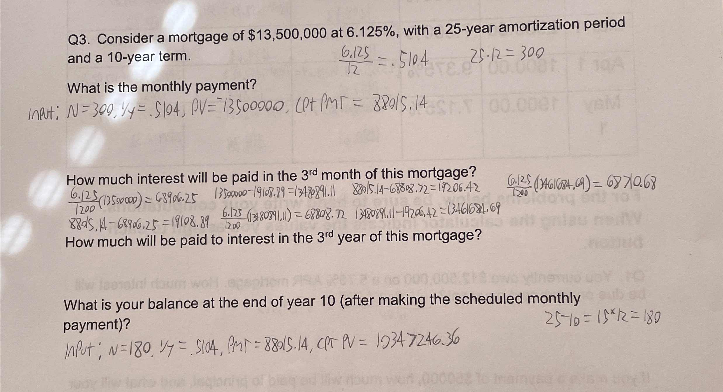  I need help finding the interest that will be paid for