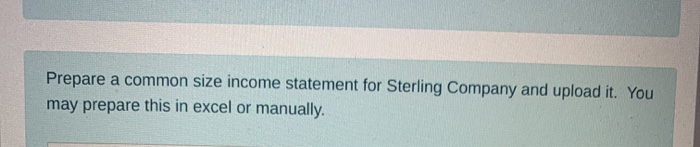 all that is needed is a common size income statement. the