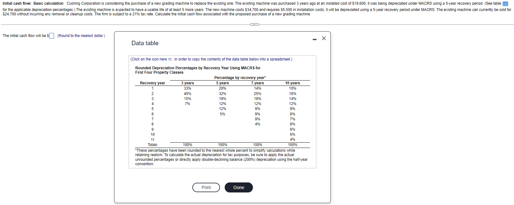  $24,700 without incurring any removal or cleanup costs. The firm is