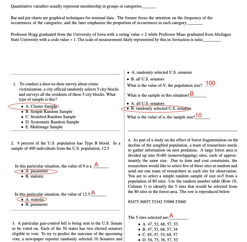  Quantitative variables usually represent membership in groups or categories. Bar and