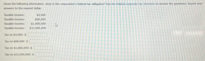 PLEASE HELP! I will like answer! Given the following information, what is