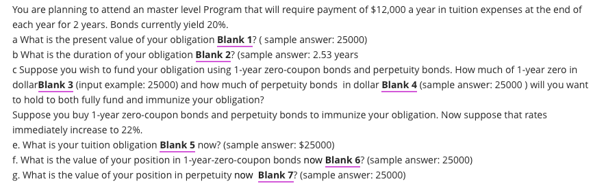  You are planning to attend an master level Program that will