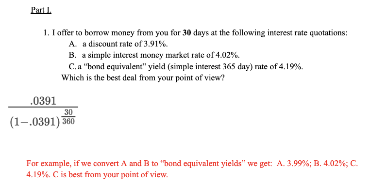 I got the equation for the first one, the text in red