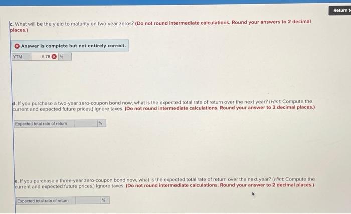 is currently as follows: Required: a. What are the implied one-year forward