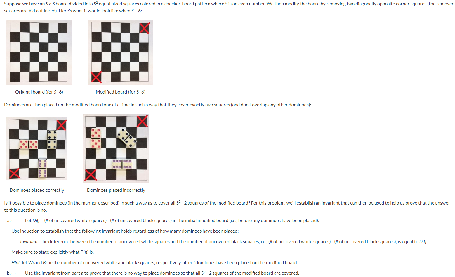 I never do not know how to access this problem by invariant.