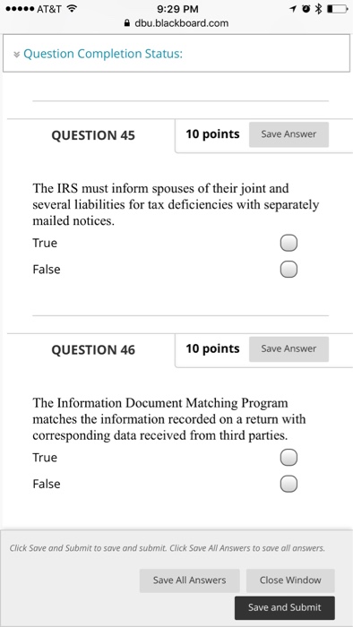 QUESTION 43 10 points Save Answer CPA in all proceedings before the
