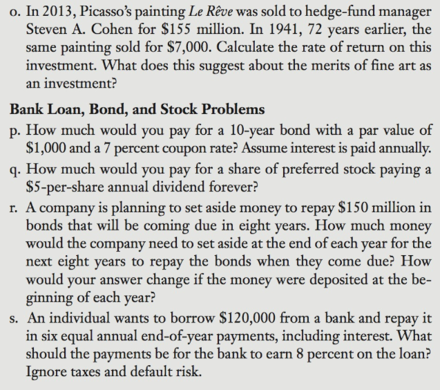 *SHOW ALL WORK USING AN EXCEL SPREADSHEET* Assume the intrest rate is