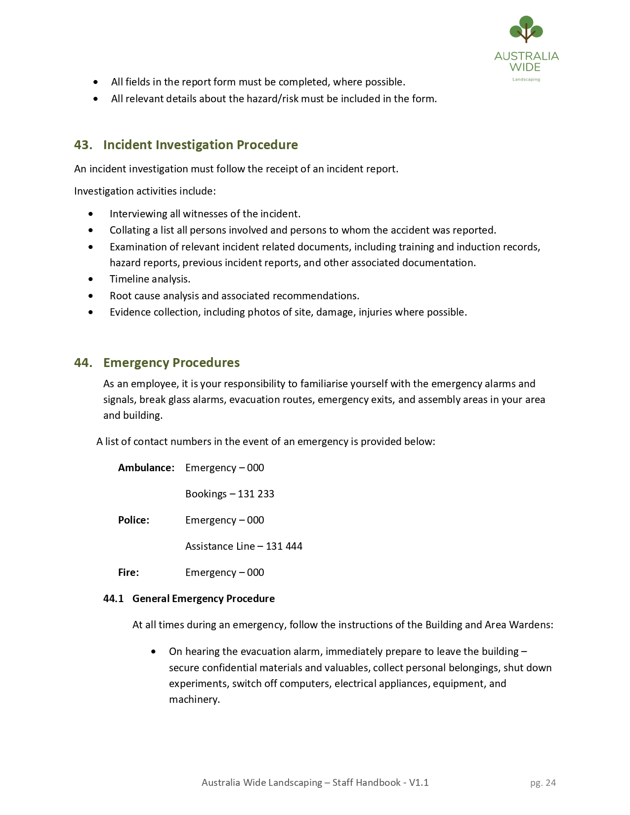 a Performance Plan is to be completed and signed by all parties.