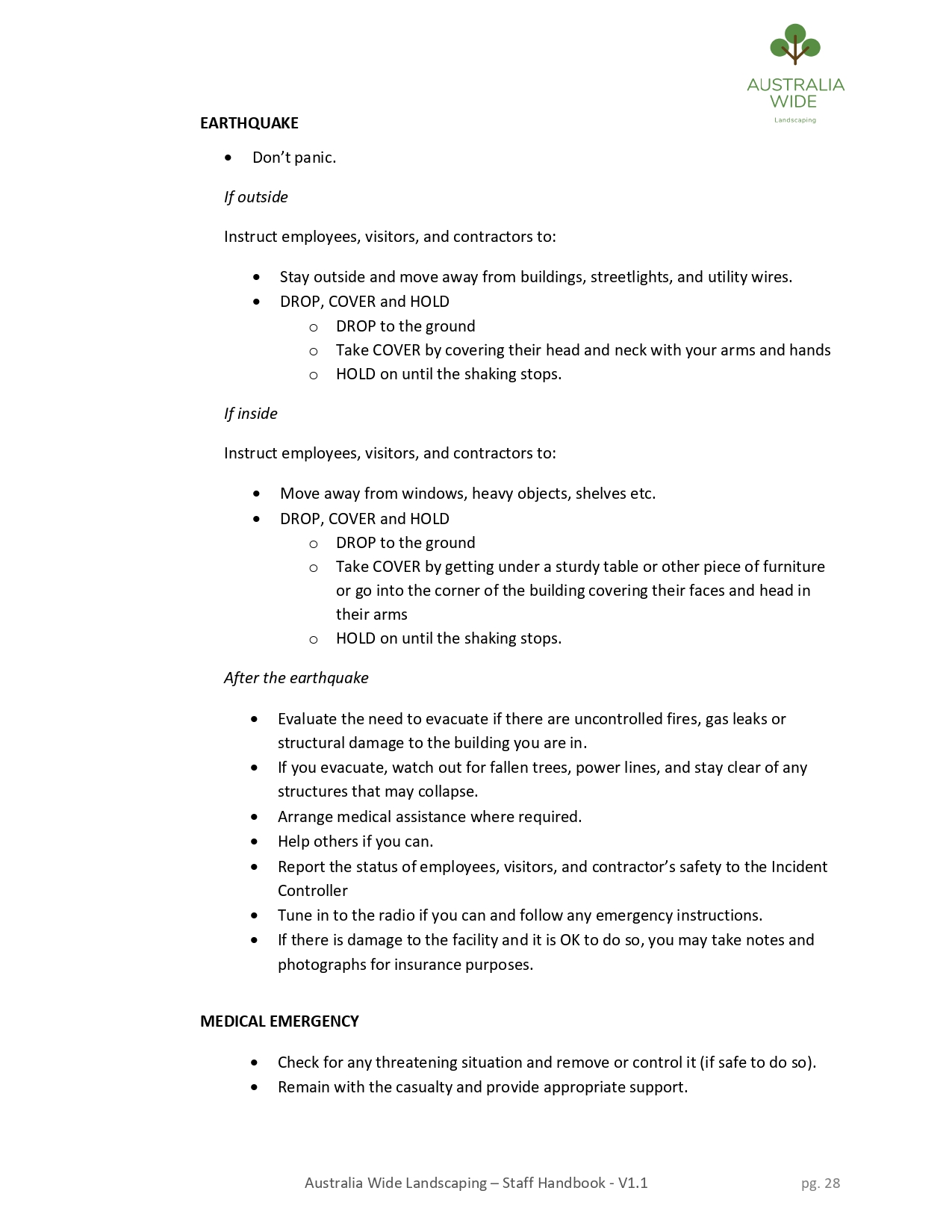 or within the timeframe of a project. Privacy is to be maintained