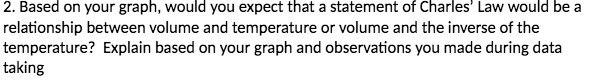 2. Based on your graph, would you expect that a statement