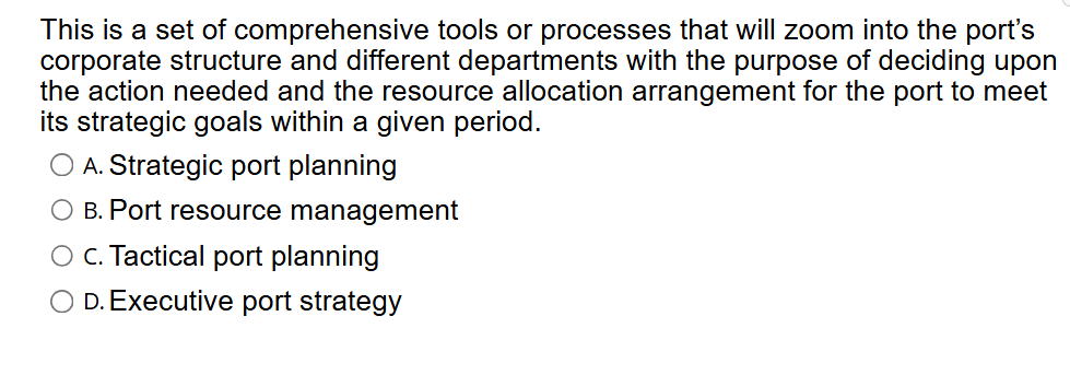 This is a set of comprehensive tools or processes that will