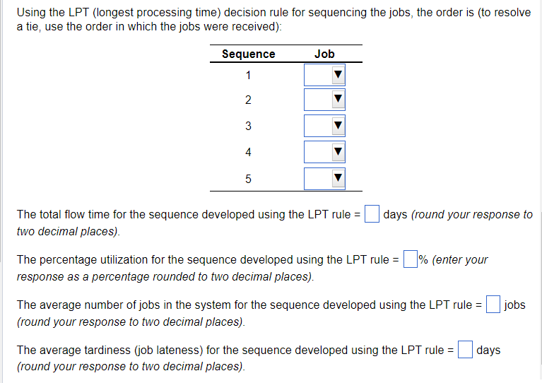 rule 2 I: days (round your response to two decimal places}. "l'e