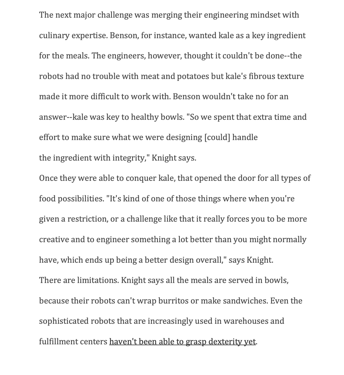 students the opportunity to reflect on the material presented in Lesson Six.