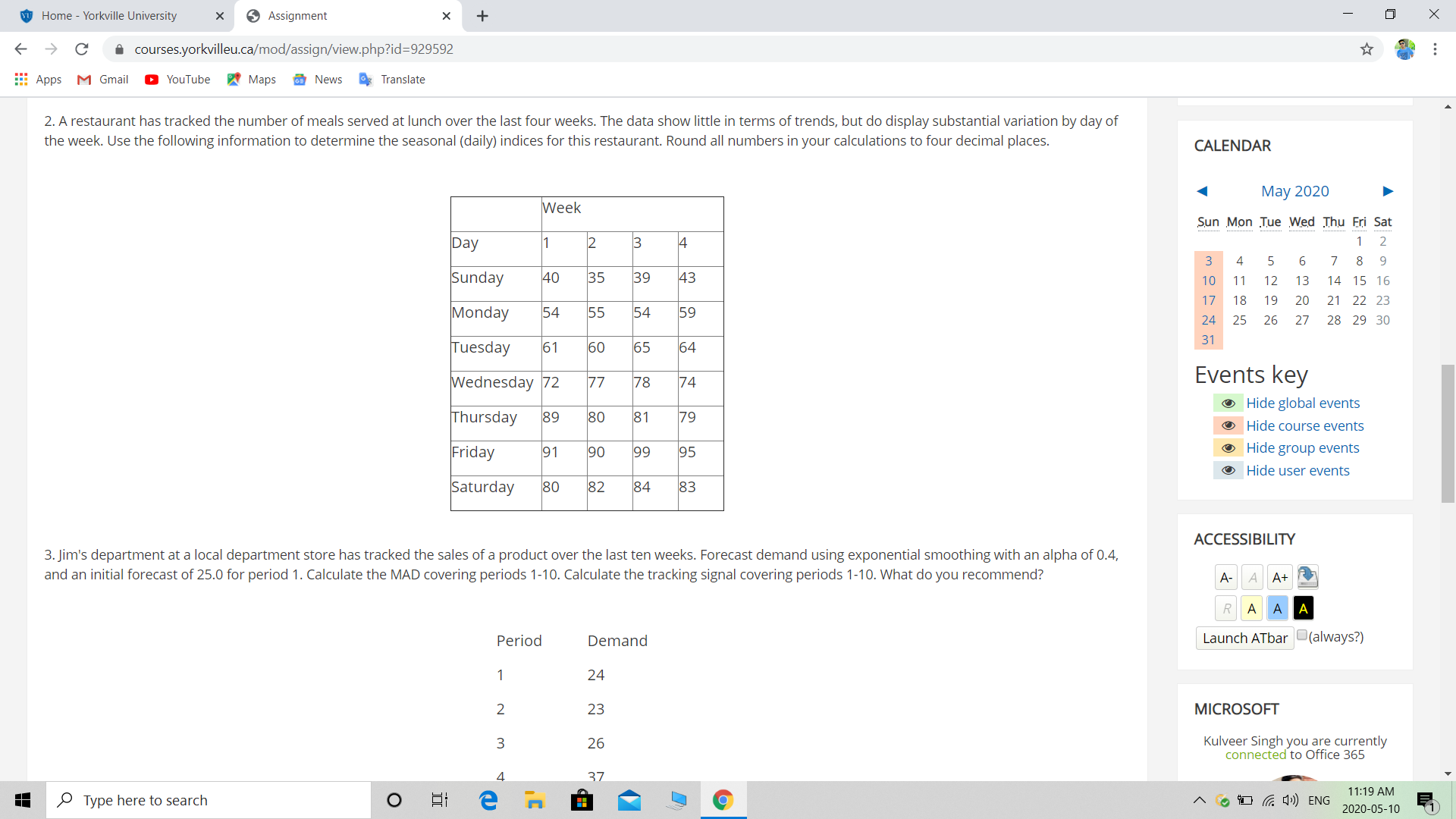 and Management Course name BUSI 2113 ( BBA) Home - Yorkville University