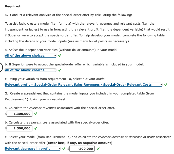 PLEASE ANSWER ALL BLANK TEXT FIELDS ntegrative Exercise Relevant Analysis, Cost-Based Pricing,