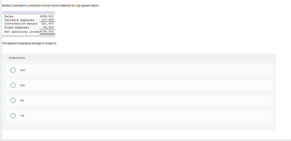 expenses are $51,000. Assuming that the fixed monthly expenses do not change,