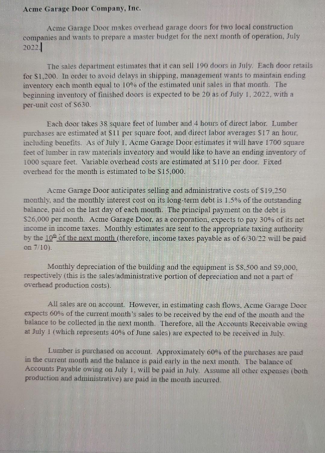 Hi, I could really use help with setting up and the math