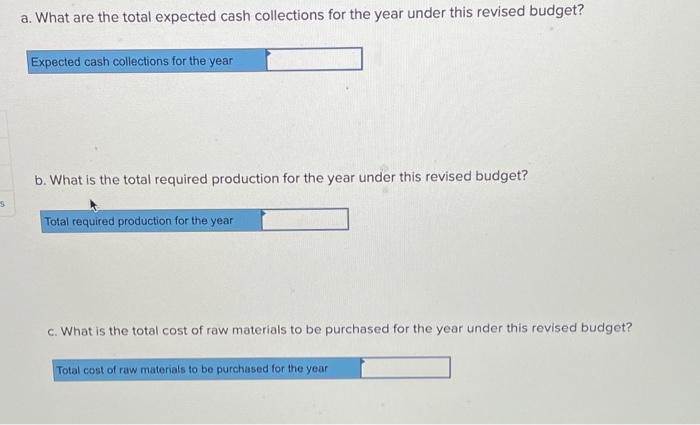 to 75,000 units. The required production for the year should be 274.000