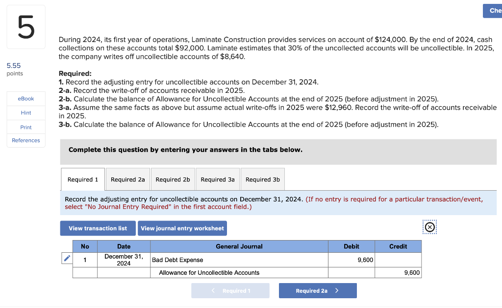 Please explain how to solve Required 2b and Required 3b During