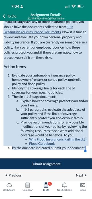 property and liability insurance. Analyze homeowners and auto insurance policies. Compare different