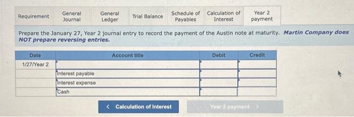 the maturity date. November 5 Paid the amount due on the note